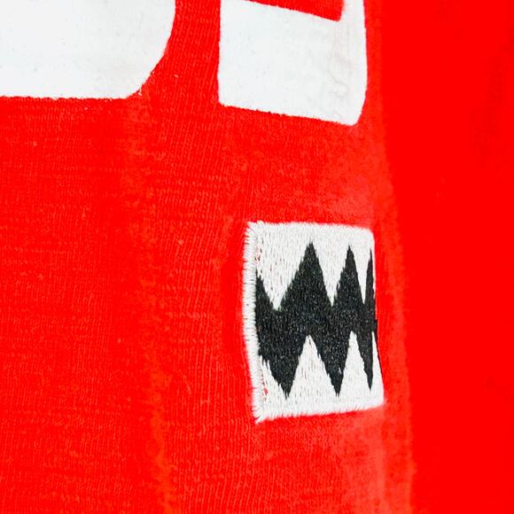 Guess Originals J Balvin Cotton Colorblock Graphic Embroidered T-Shirt - Picture 3 of 7